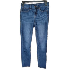 J. Crew Stretch Skinny Jeans – Blue Mid-Rise Denim, Size 25 | Winter Wardrobe